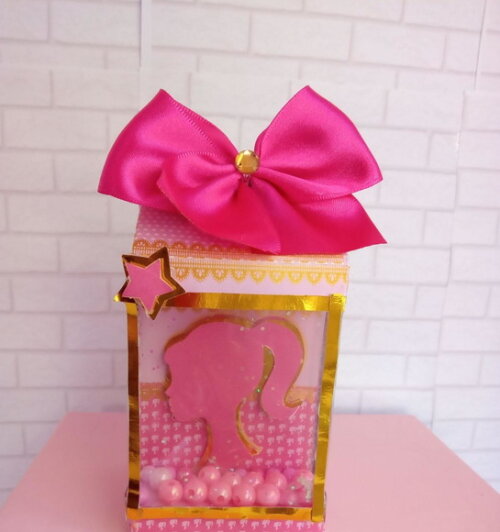 Caixa Milk com Visor Shaker Barbie