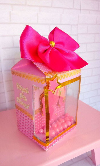 Caixa Milk com Visor Shaker Barbie