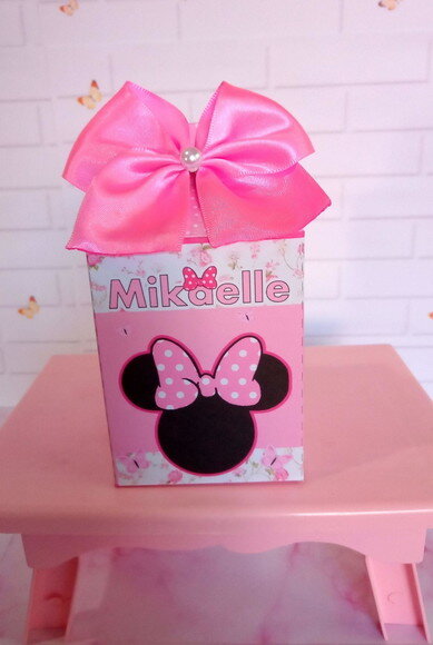 Caixa Milk Jardim da Minnie Rosa