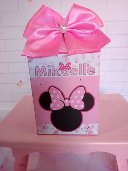 Caixa Milk Jardim da Minnie Rosa