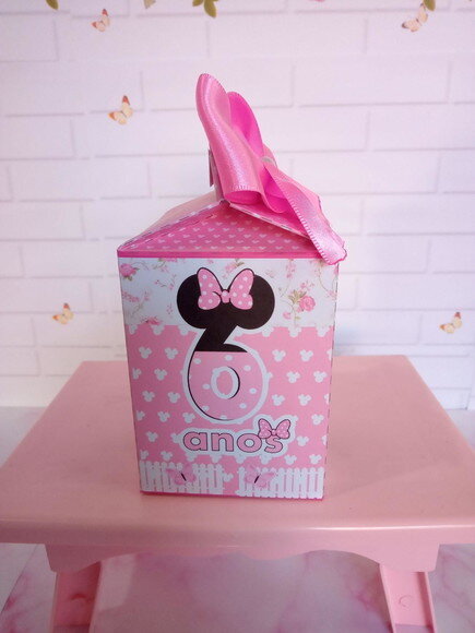 Caixa Milk Jardim da Minnie Rosa