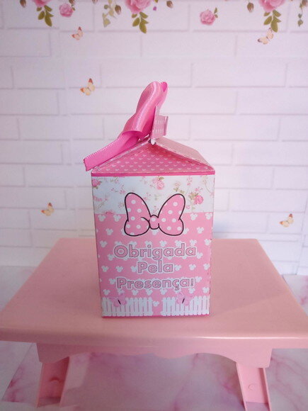 Caixa Milk Jardim da Minnie Rosa