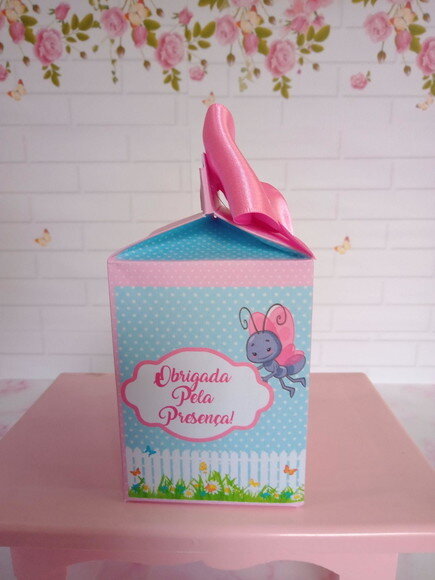 Caixa Milk Personalizada Galinha Pintadinha Candy Color