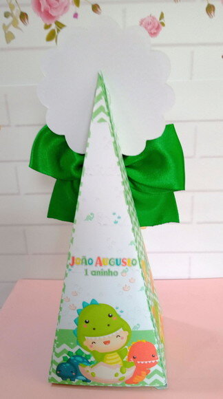 Caixa Pirâmide Dino Baby
