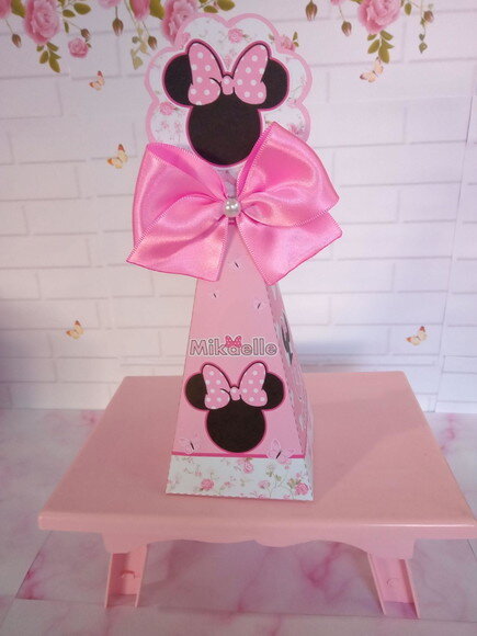 Caixa Pirâmide Jardim da Minnie Rosa