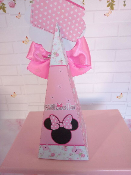 Caixa Pirâmide Jardim da Minnie Rosa