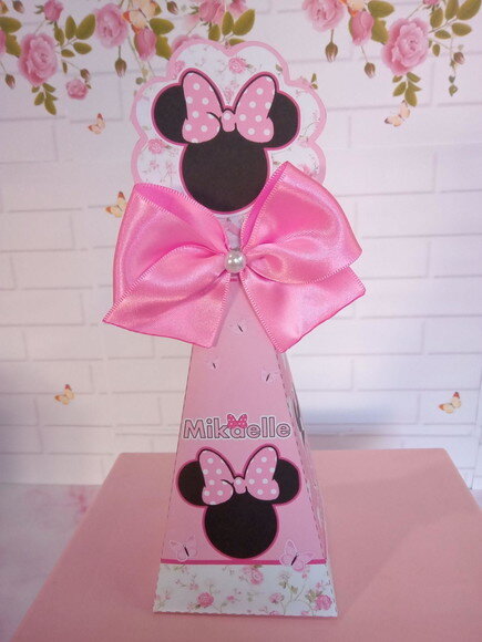 Caixa Pirâmide Jardim da Minnie Rosa