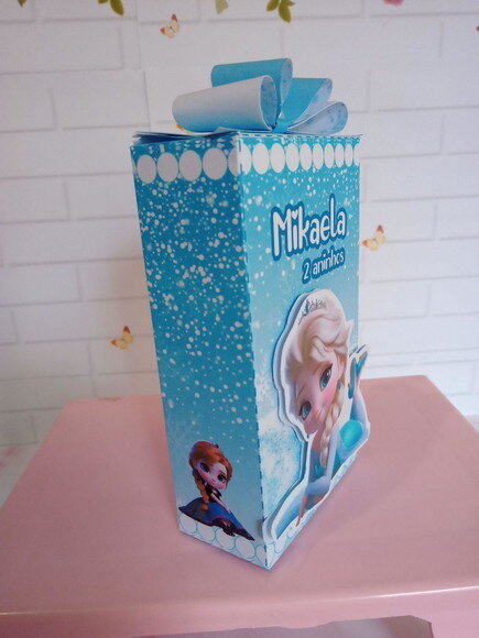 Caixa Retangular Alta Frozen Cute