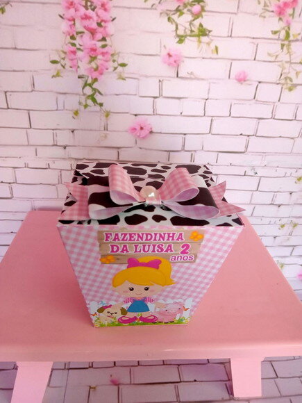 Caixa Sushi Fazendinha Rosa