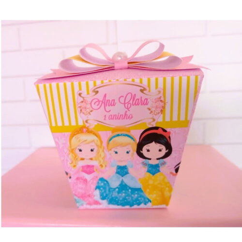 Caixa Sushi Princesas Cute