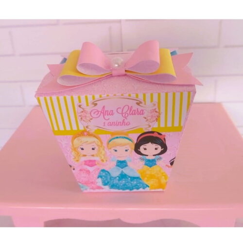 Caixa Sushi Princesas Cute