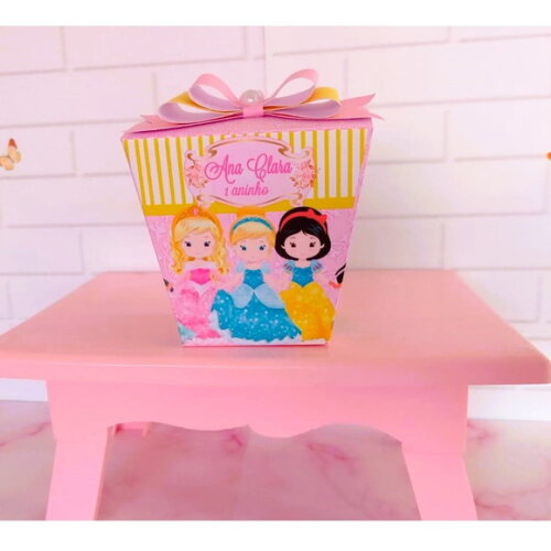 Caixa Sushi Princesas Cute