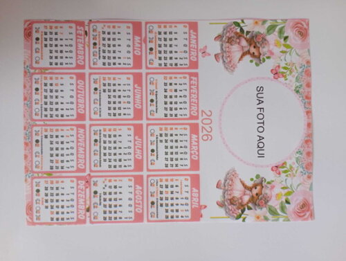 Calendário Personalizado 2025
