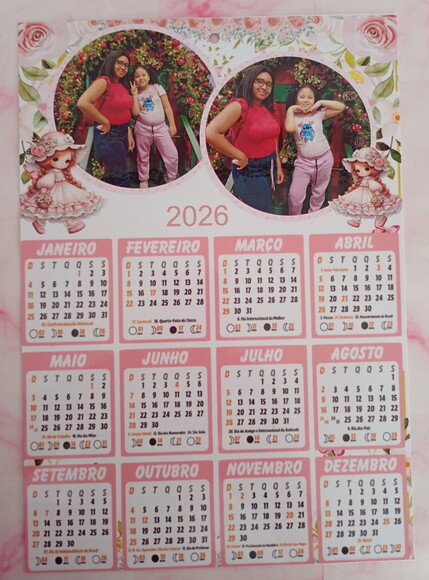 Calendários Personalizados
