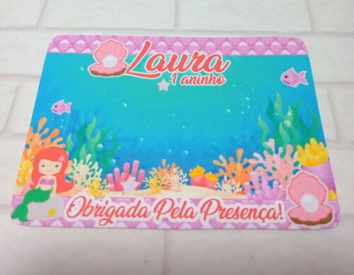 Card Pequena Sereia Cute