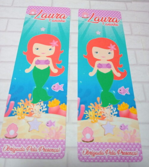 Card Personalizada Pequena Sereia