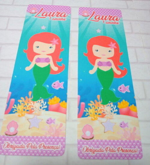Card Personalizada Pequena Sereia