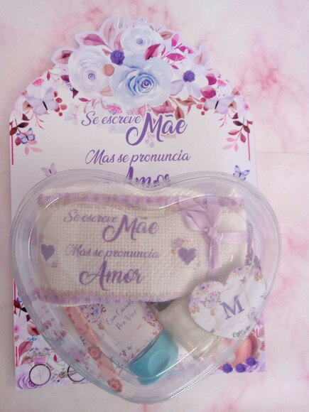 Cartão Spa da Mamãe -dia das Mães Floral