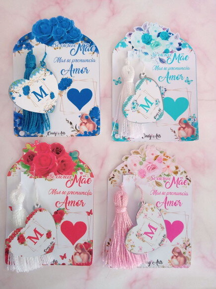 Espelho na Card Dia das Mães Floral Lilás