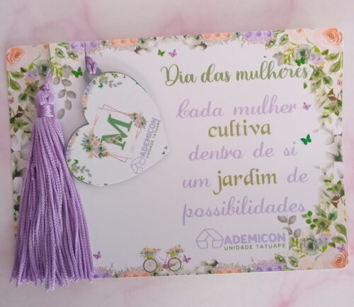 Espelho na Card Floral