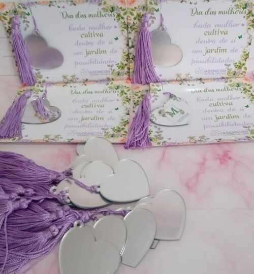 Espelho na Card Floral