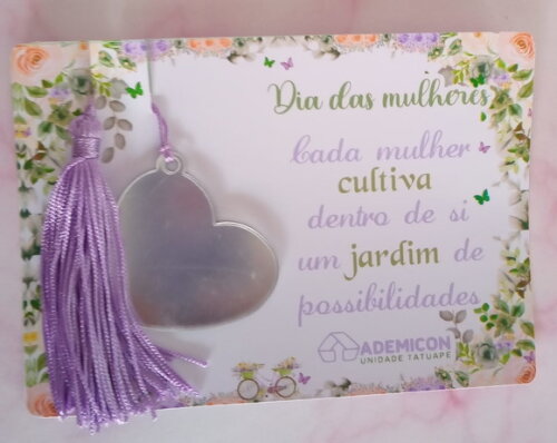 Espelho na Card Floral