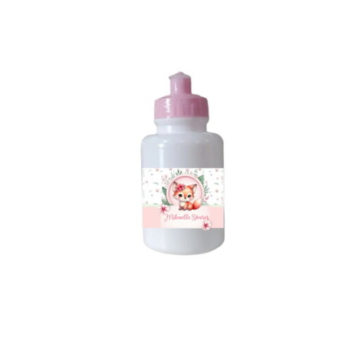 Garrafinha e Toalhinha Personalizada +potinho Personalizado