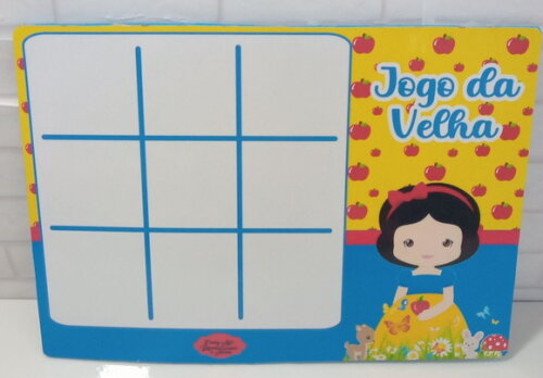 Jogo da Velha Branca de Neve Cute
