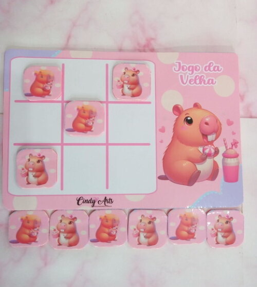 Jogo da Velha Capivara