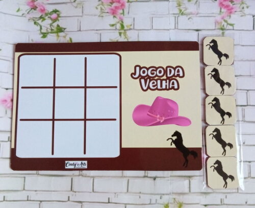Jogo da Velha Festa Country