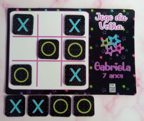 Jogo da Velha Festa Neon 2.1