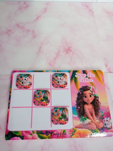 Jogo da Velha Moana Cute