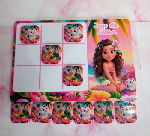Jogo da Velha Moana Cute