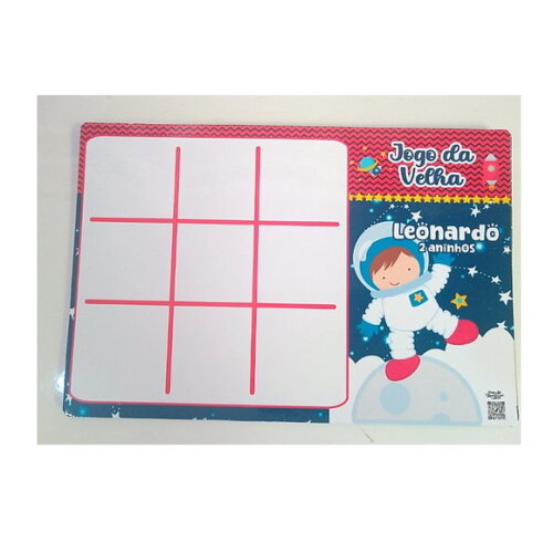 Jogo da Velha Personalizado Astronauta