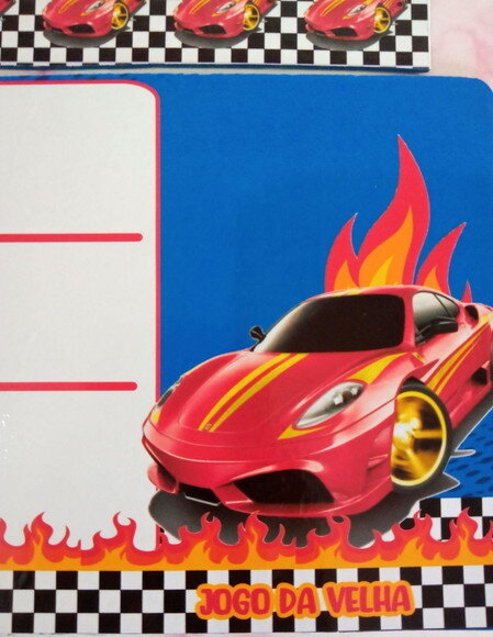 Jogo da Velha Personalizado carros