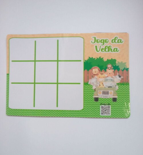 Jogo da Velha Safari Menino