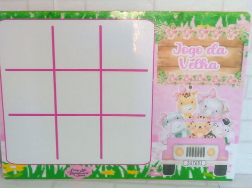 Jogo da Velha Safari Menina