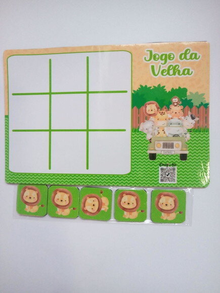 Jogo da Velha Safari Menino
