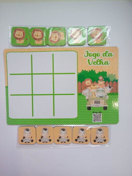 Jogo da Velha Safari Menino