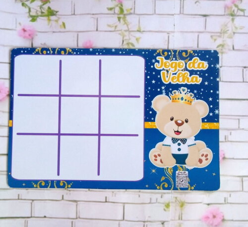 Jogo da Velha Ursinho Príncipe
