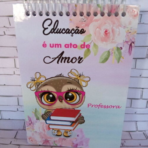 Kit Bloquinho Professora -caixa Envelope