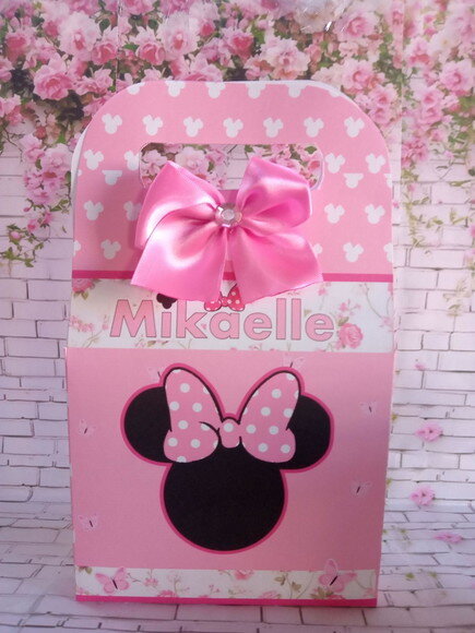 Kit Diversão Jardim da Minnie Rosa