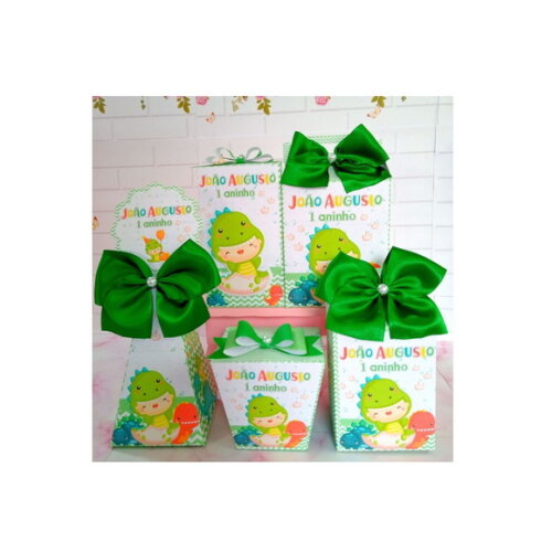 Kit Festa 20 Caixas Dino Baby