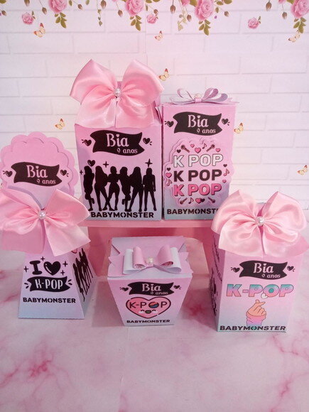 Kit Festa 20 Caixas K-pop