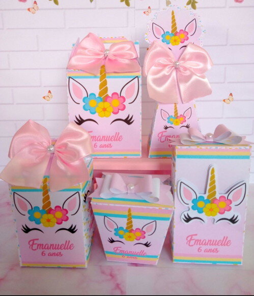 Kit Festa 35 Caixas Personalizadas