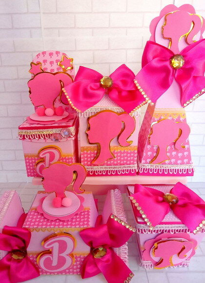 Kit Festa Barbie 25 Caixinhas