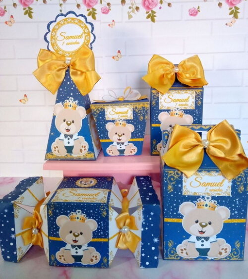 Kit Festa Ursinho Príncipe 20 Caixas-kit2