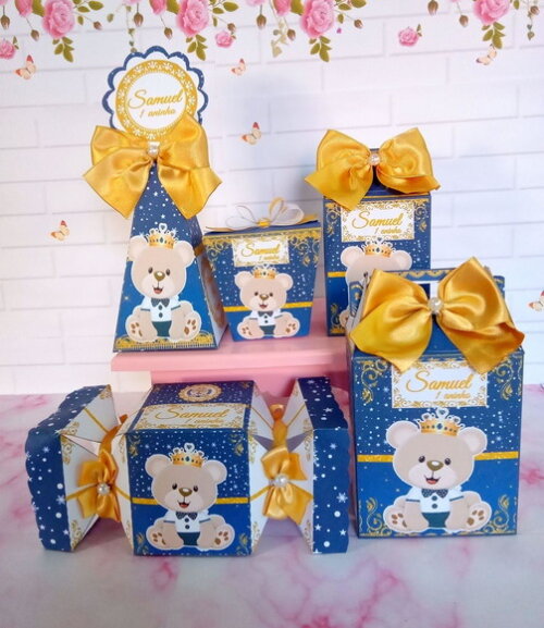Kit Festa Ursinho Príncipe 20 Caixas-kit2