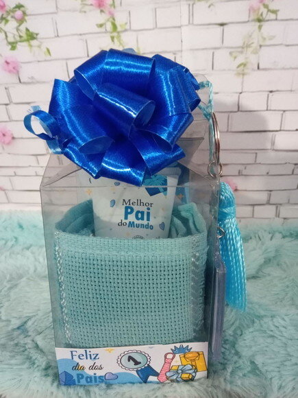 Kit Toalhinha e Hidratante Personalizados Dia dos Pais