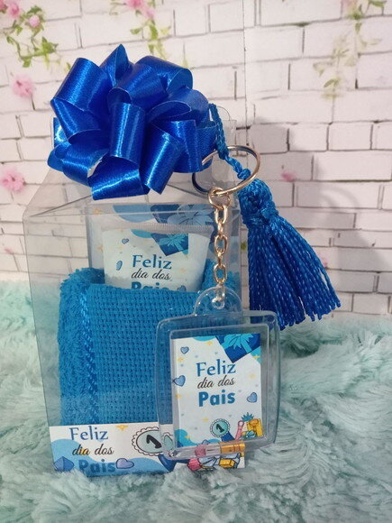 Kit Toalhinha e Hidratante Personalizados Dia dos Pais